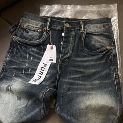 Purple Jeans Size 30