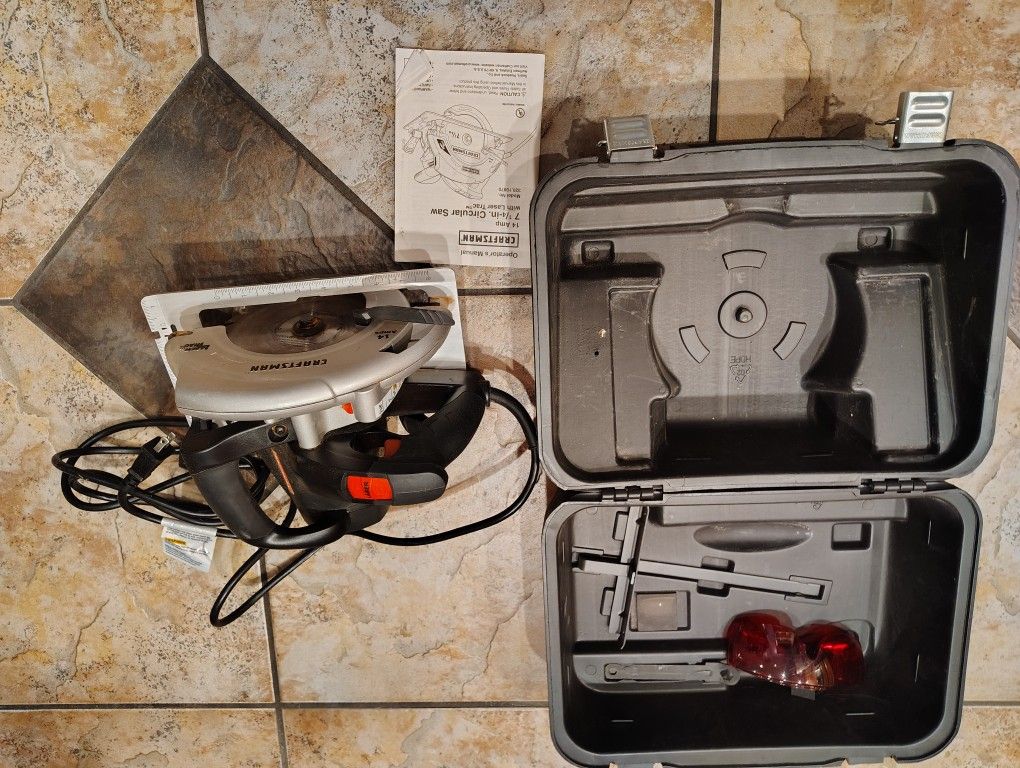 7 1/4 Inch Craftsman Circular Saw