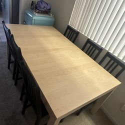 Dining table