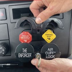 *(Brand New / Never Used) * Air Cuff Lock 3000 by Transport Security Inc. (for Semi Truck Air Brake)