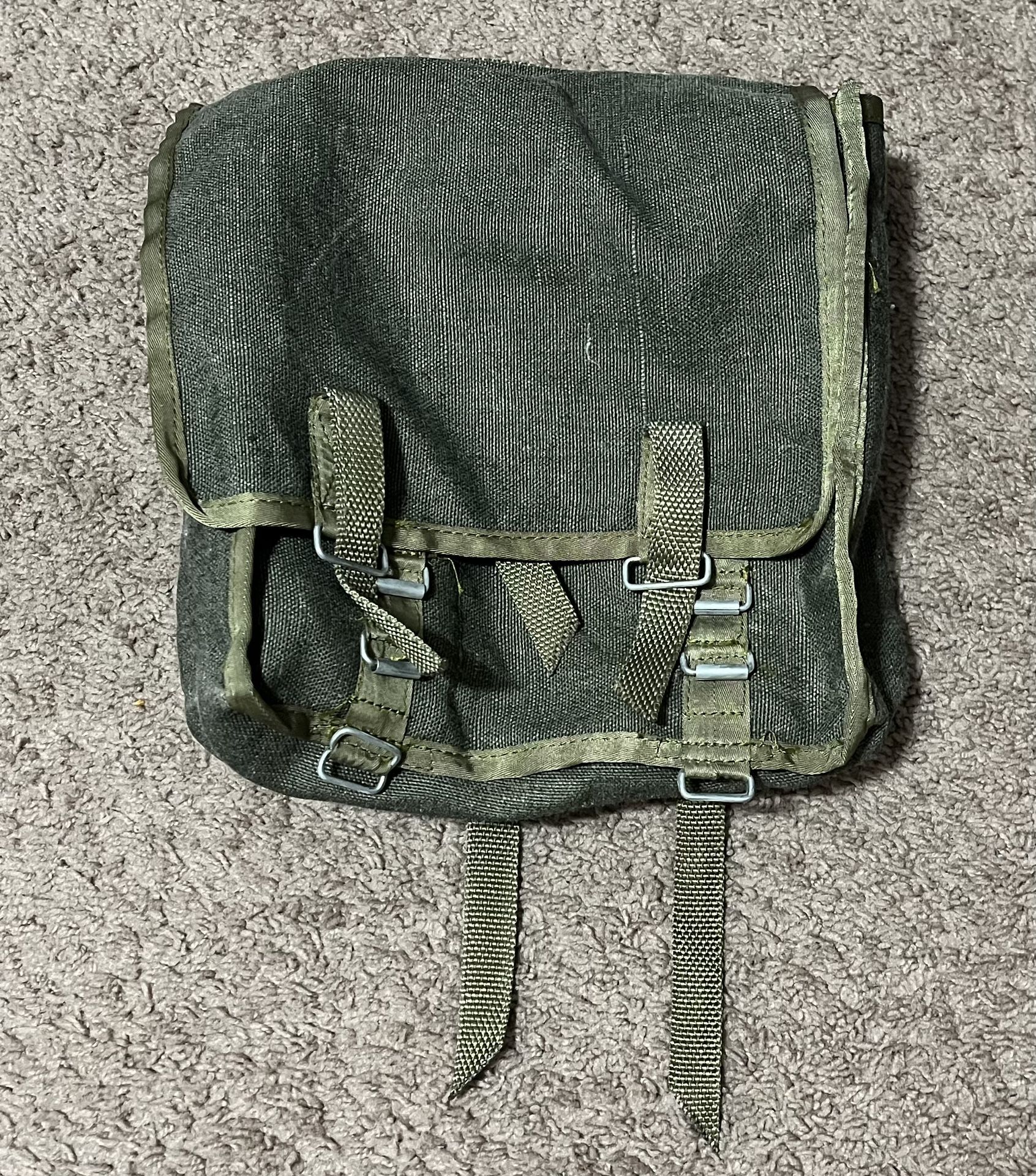 Polish Military Surplus Haversack – Cold War Canvas Bag