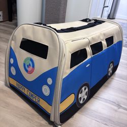 Pet Carrier "Happy camper" VW Van