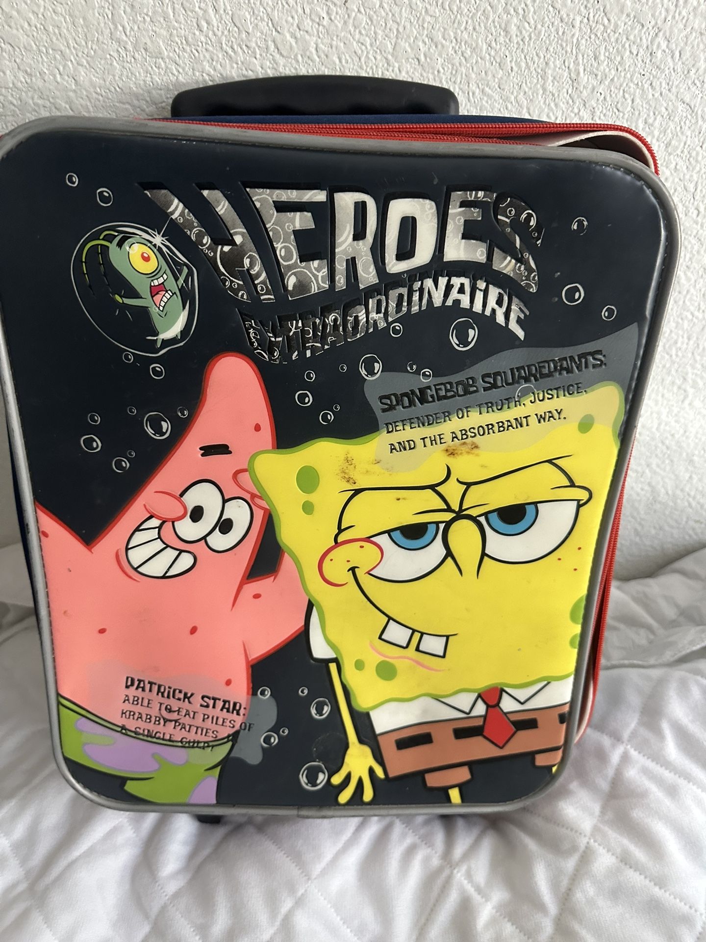 Luggage Kids SpongeBob Yes It's Available 67th Ave And Peoria Item 2793