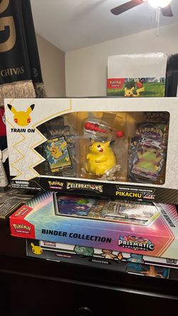 25th anniversary celebrations Pikachu vmax box