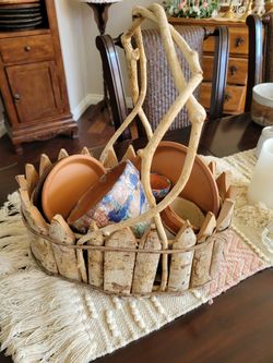 Garden Basket Vignette