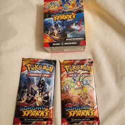Pokemon -SEALED- Surging Sparks Booster Bundle and 2 Packs -$70 OBO