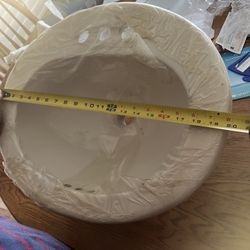Brand New Oval Beige Bathroom  Sink. 