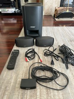 Bose Acoustimass Cinemate Digital Home Theater Speaker System
