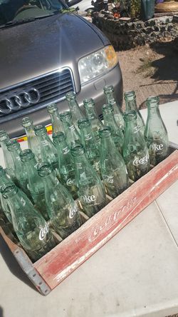 Vintage Coke bottles