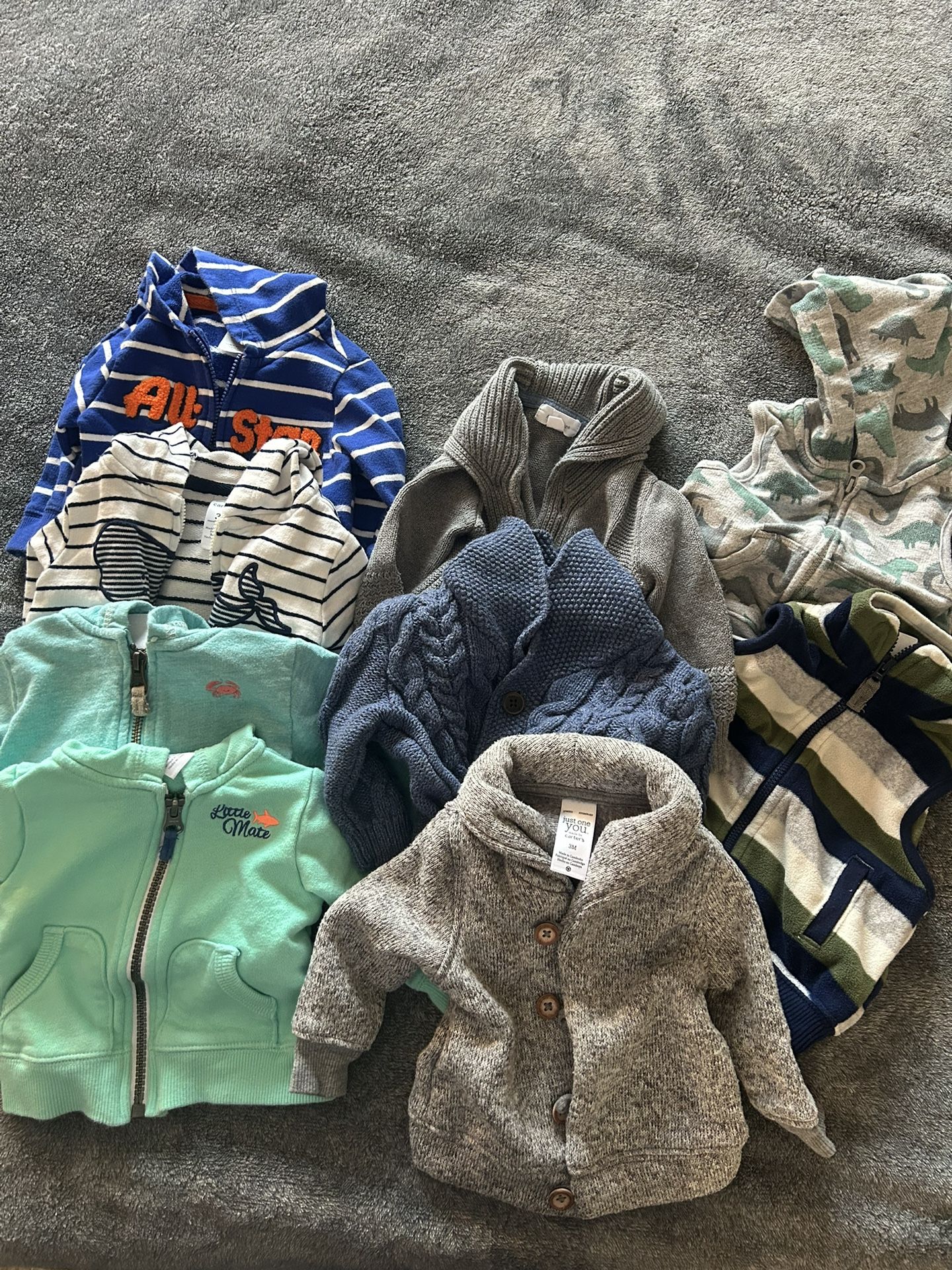 3 Month Sweaters And Vests 