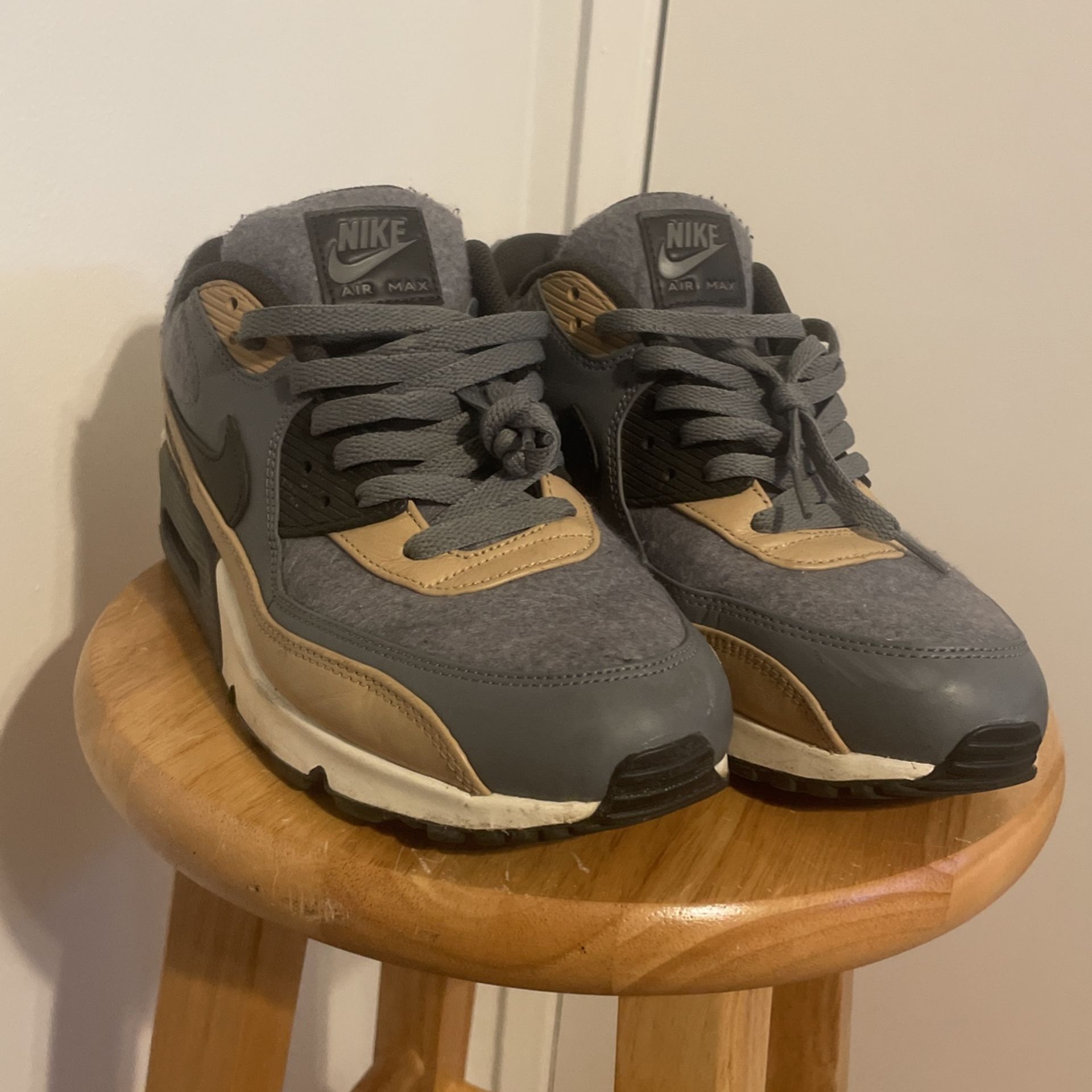 Nike Air Max 90 Wool Cool Grey Mushroom