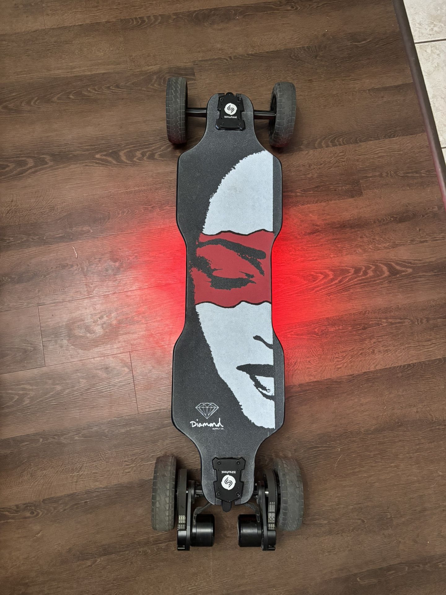 isin wheel electric skateboard