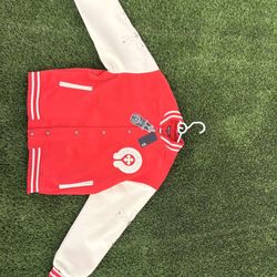 Embroided Chrome Heart Jacket