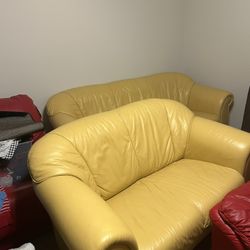 Love Sets Couch Chairs 6 In All