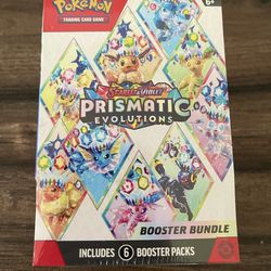 Pokemon Prismatic Evolutions Booster Bundle
