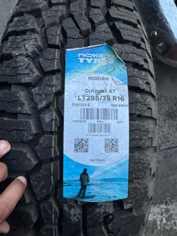 Nokian ALL SEASON TIRES BRAND NEW 285 75 16
