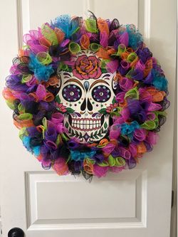 Día de los Muertos Wreath