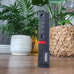 Lenovo M720q TinyPC i5-9500T 256NVMe 8GbRam WiFi HDMi DisplayPort Charger 11Pro PCIE Slot 