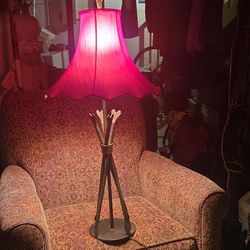 Lamp Vintage Wrought Iron 