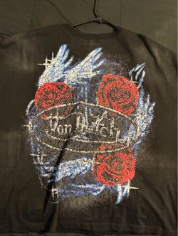 Von Dutch Black Graphic T-Shirt