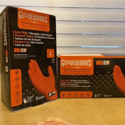 Gloveworks Nitrile Gloves (Large)