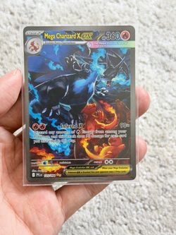 Mega Charizard X ex 125/094 pfl phantasmal flames SIR special illustration rare Pokemon TCG