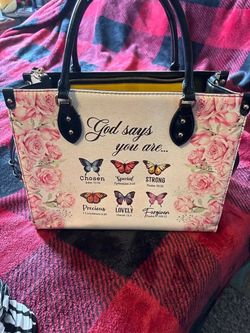 Blessac Flutter Leather Handbag
