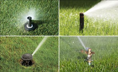 Landscape sprinkler parts