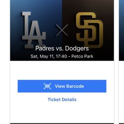 Padres & Dodgers 5/11