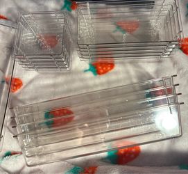 Clear Storage Bins