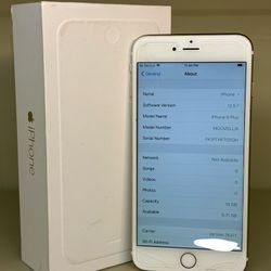 Apple iPhone 6 Plus A1522 16GB With Box 97% Battery Health