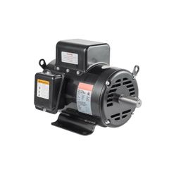 7.5HP Air Compressor Motor, 3450RPM 184T Frame,1-1/8" Keyed Shaft, 230V 31.6Amps Electric Motor, 2.75" Shaft Length, Single Phase, CW/CCW Rotation (Fa