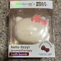 Hello Kitty X Crème Shop Bath Bomb Apple Blossom