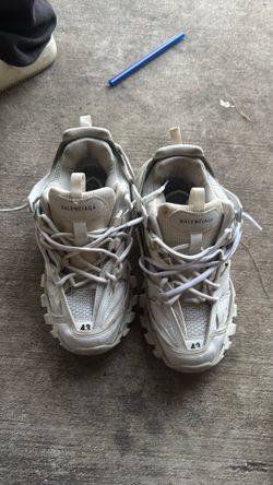White Balenciaga track non led