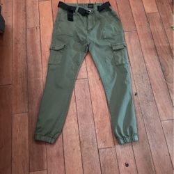 Green Cargo Pants