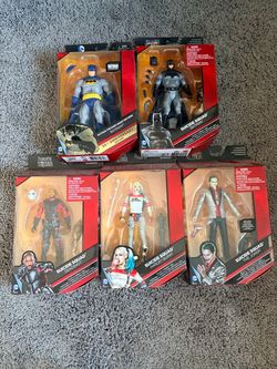 Suicide Squad Action Figure Lot Mattel