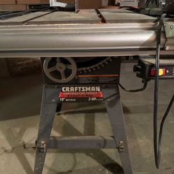 Craftsman table Saw
