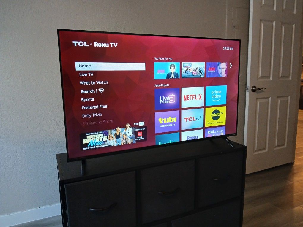 TCL 43" 1080p FHD LED Smart TV with Roku TV