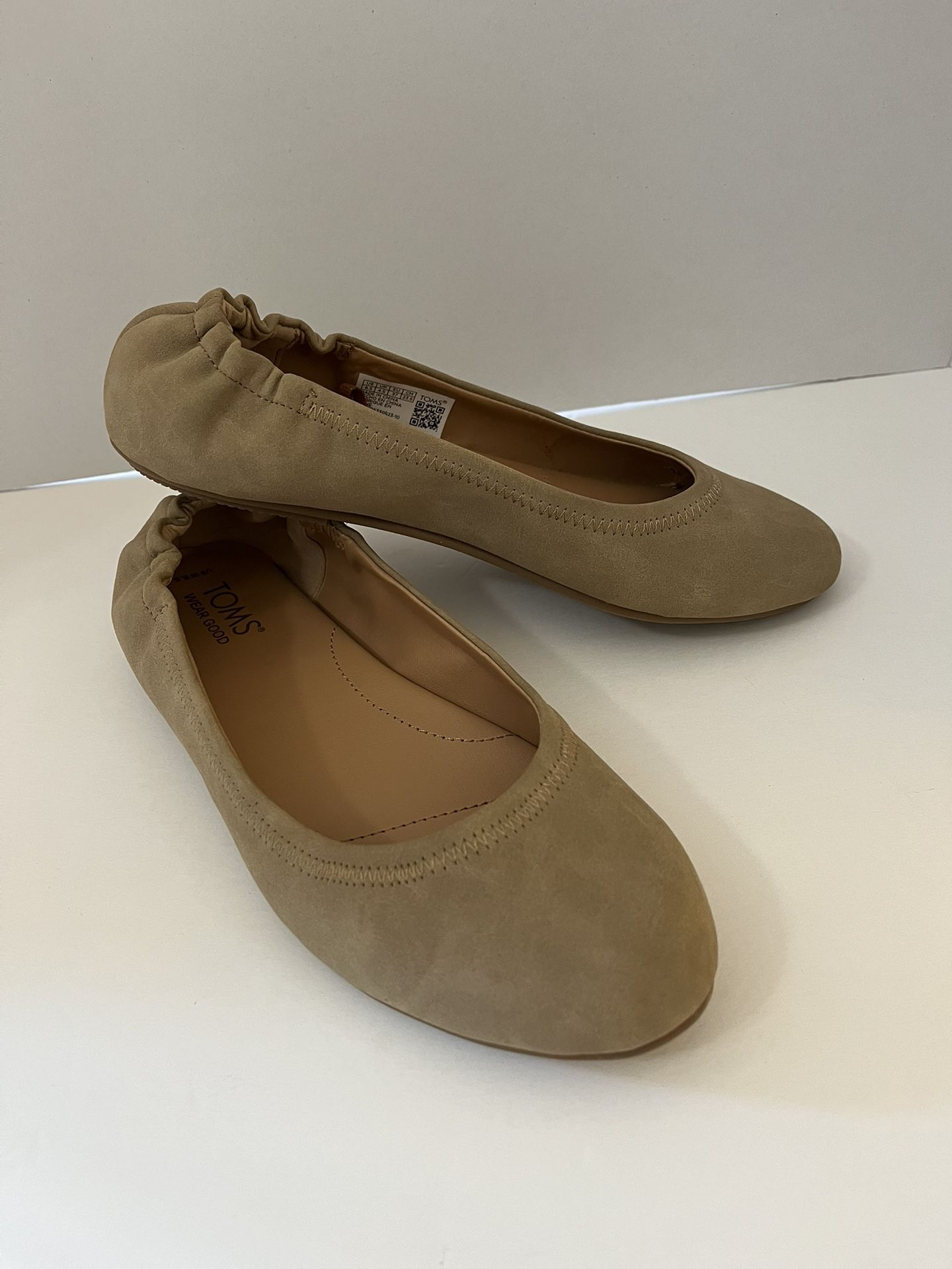 Tom’s Tan Olivia Ballet Flats