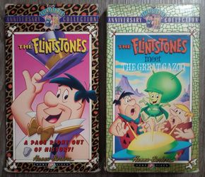 THE FLINTSTONES VHS CARTOONS