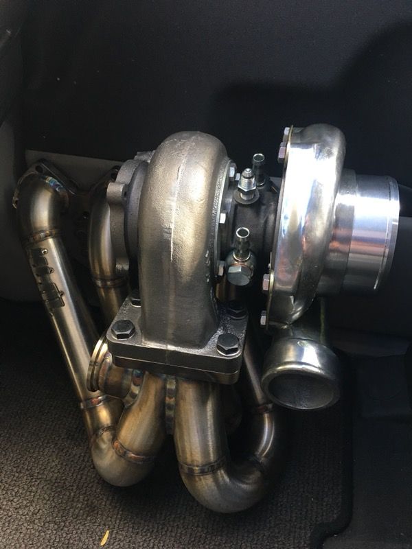 KLM T3 Top Mount Manifold & OBX GT35 Turbo New