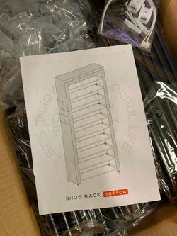 Tall Shoe Rack