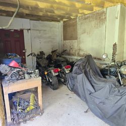 Multiple bikes/parts Honda Kawasaki Yamaha