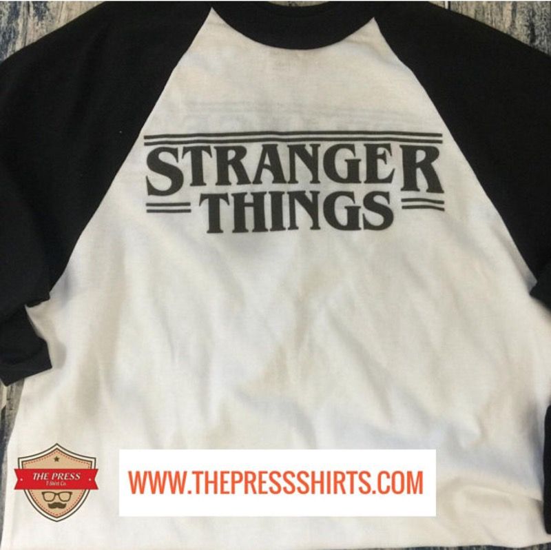Stranger Things Baseball Tee
