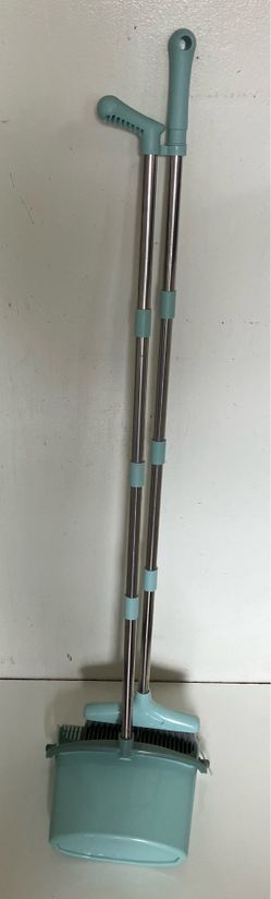 Set Green Dust Pan + Broom Sweep Combo