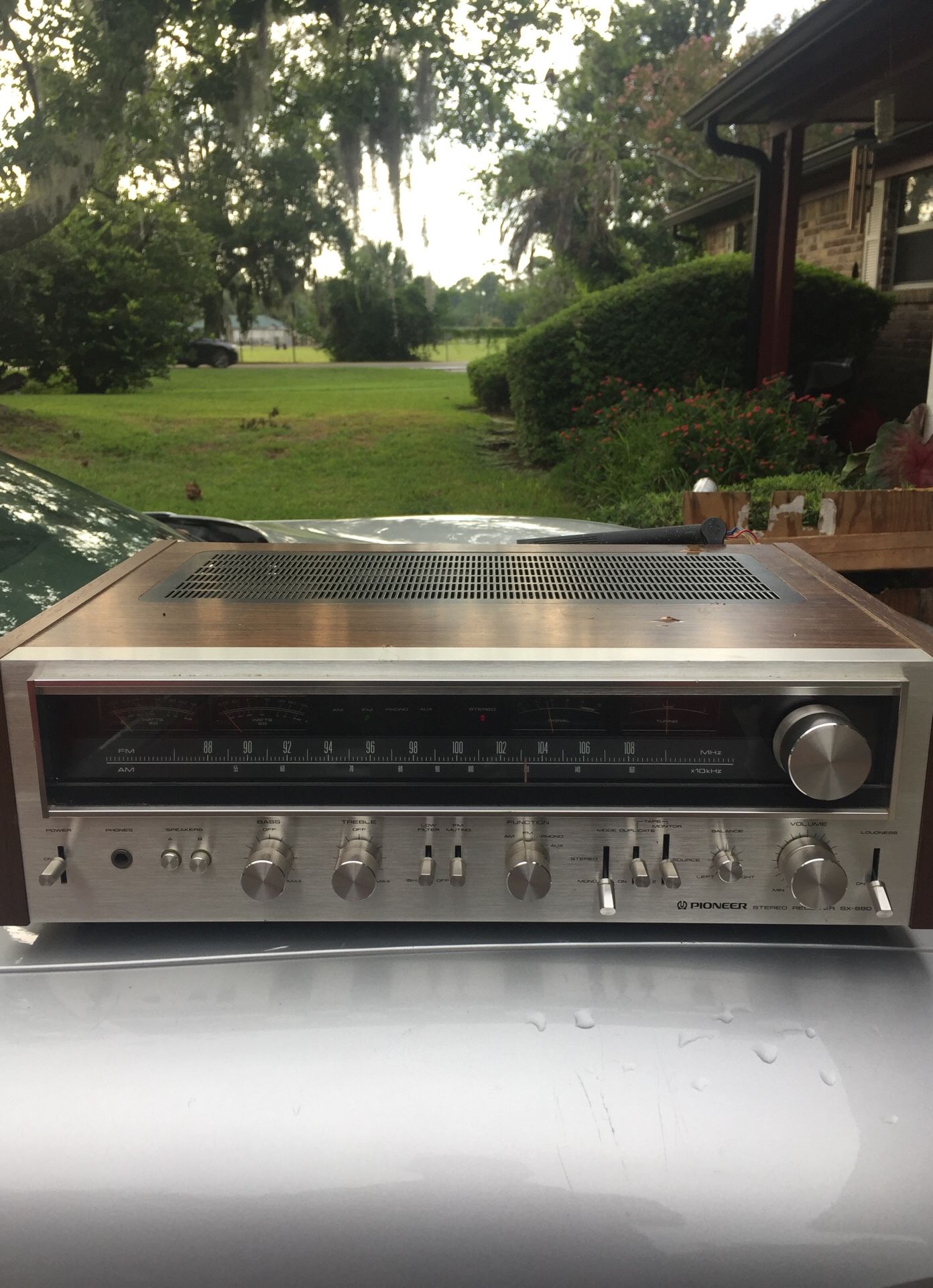 Pioneer SX 890 Stereo Receiver