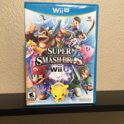 Super Smash bros Wii U 