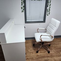 Reception Desk & Office Chair 