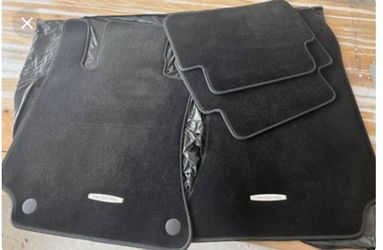 Genuine Mercedes Floor Mat Set Black; 4-Piece | 2014 Mercedes E350 4Matic
