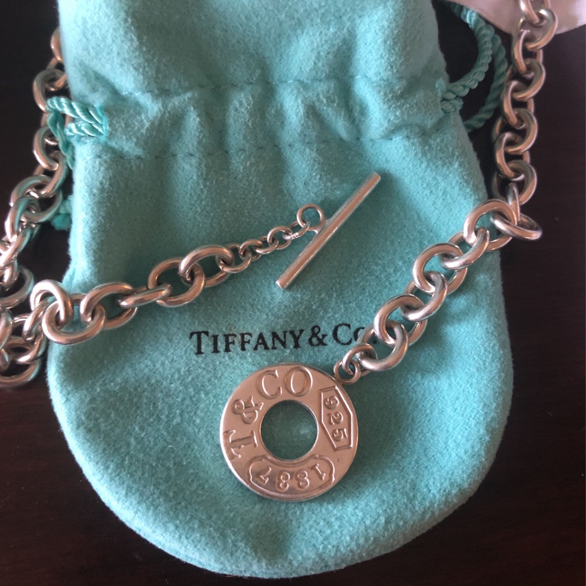 Authentic Tiffany’s Necklace With Original Packaging